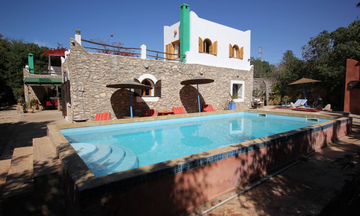 Ghazoua House | DAR ELWAN. BERBER HOUSE WITH POOL, TREE GARDEN, HAMMAM.