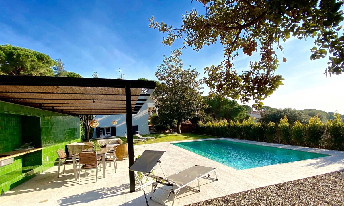 Cabrils House | Mediterranean villa with pool decorated with style