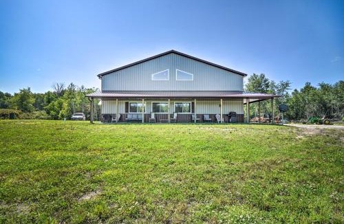 Au Gres Township House | 800-Acre Au Gres Oasis: 2 Ponds + ATV Trails!