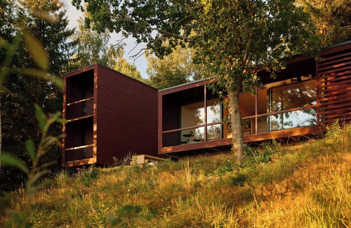 Saffle Municipality House | Architect-designed cabin with Harefjord views
