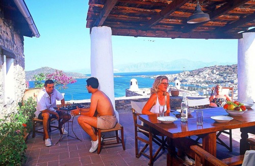 Mavrikiano House | Authentisches Kreta Elounda Haus mit Meerblick Margarita by Interhome