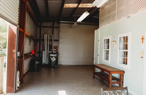 Dickinson Apartment | Charming studio with AC , WiFi, and 325 ft fishing pier with fishing lights.
