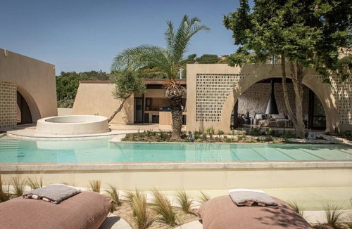 Fragkokastello Villa | Divine Crete Beachfront Villa Kallisti, 3BDR, Sea Views, Private Pool and Hot.