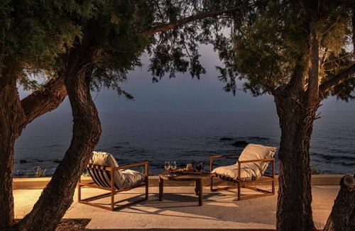 Fragkokastello Villa | Divine Crete Beachfront Villa Kallisti, 3BDR, Sea Views, Private Pool and Hot.