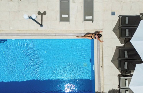 Atsipopoulo Villa | Family villa Elia with heated pool, 2 minutes walking to local amenities