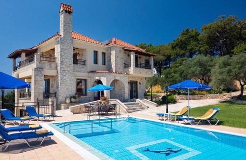 Polemarchi Villa | Family Villa w/Pool, Billiard ,Ping Pong, BBQ area