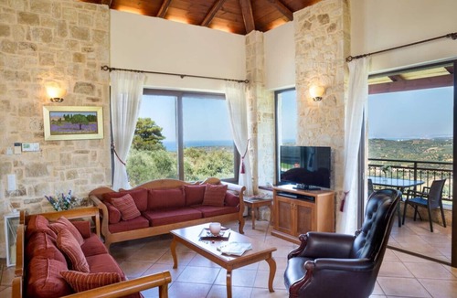 Polemarchi Villa | Family Villa w/Private Pool, BBQ & Childrens Area