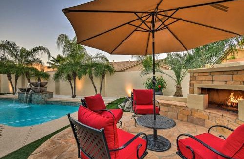 Power Ranch House | Heated Pool + Putting Green: Luxe Gilbert Home