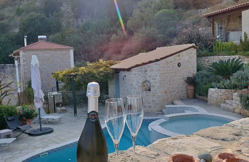 Paidochori Apartment | Large private apartment in a traditional Greek village with stunning views.