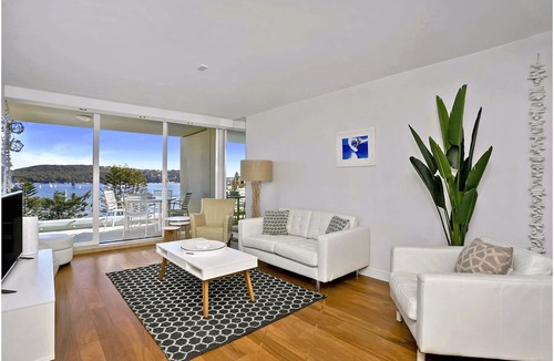 Manly Apartment | Manly- MAN29 East Esplanade - Renovated 2BR with Stunning Harbour Views Balcony Opposite Manly Ferry