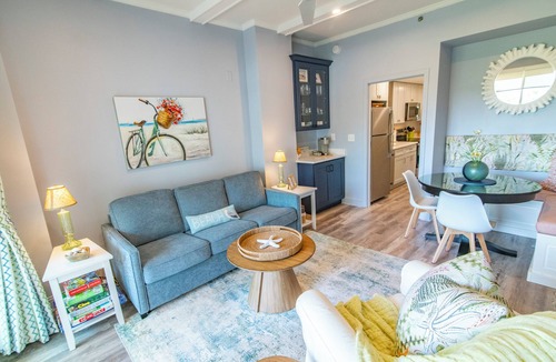 Litchfield by the Sea Condo | Oceanfront 1BR Luxe Bridgewater Suite w/Ocean & Resort Views @Litchfield Beach