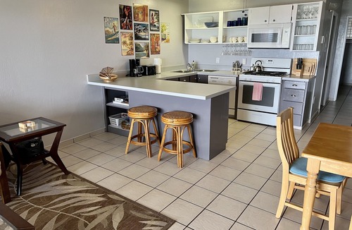 Ualapue Condo | Oceanfront! Wavecrest Building "A" on the Island of Moloka'i.