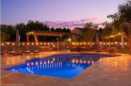 Paradise Valley Village House | Prime Location! 5000Sq'-Acre Pool/Game Room/Hot Tub/Putting Green/200+ 5★ratings