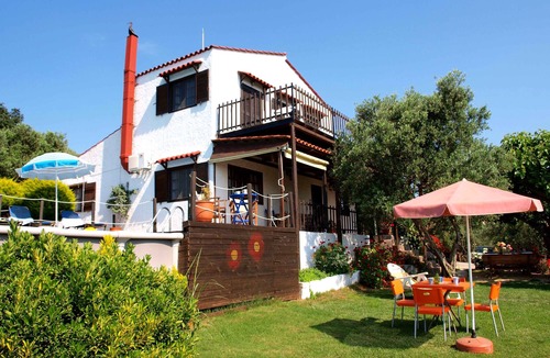 Platanias Villa | Private pool ★ Traditional Villa ★ Sea view