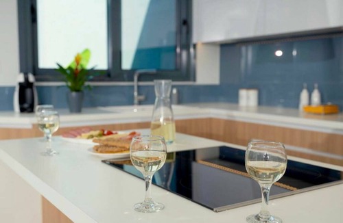 Agia Marina Villa | Villa Zaneti - Holiday Villa Rental with private pool near the sea in Agia Marina, Crete Island,.