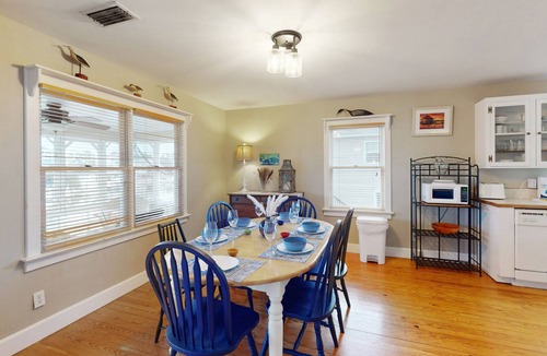 Colington Harbour House | Waterfront 3BR with pool, hot tub, tennis, & patio