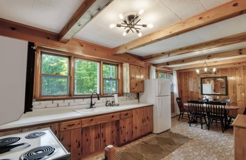 Iron River House | Weather is warming up. Fish are hungry, hiking rails open, and golf courses open