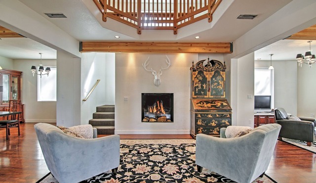 1 Mi to Mtn, 1 More to Shore! Luxury Tahoe Home