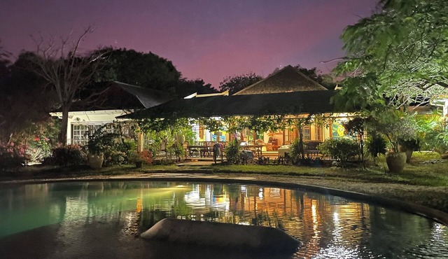 4-bedroom villa right on the white beach in Kilifi.