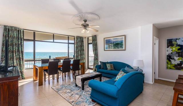 Beachfront 3BR | Ocean Views & BBQ Balcony by CTHA