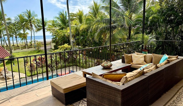 Beachfront Villa CocoSol Private Pool Peaceful Oceanfront Getaway