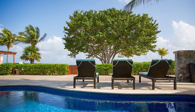 Beachfront Villa Turquesa Playacar in Playa del Carmen