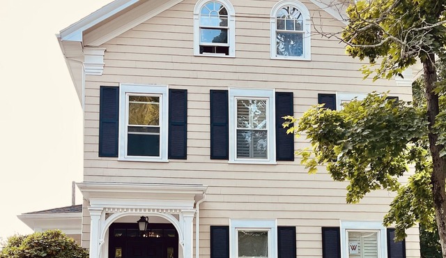 Beautiful condo next to commuter rail into Boston