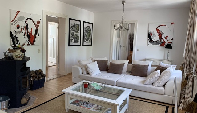 Beautiful sunny cozy design apartment to relax with 2 bedrooms