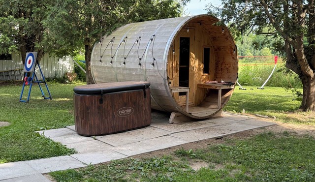 Cardinal Landing – Private Luxury Getaway with Sauna, Cold Plunge & Nature