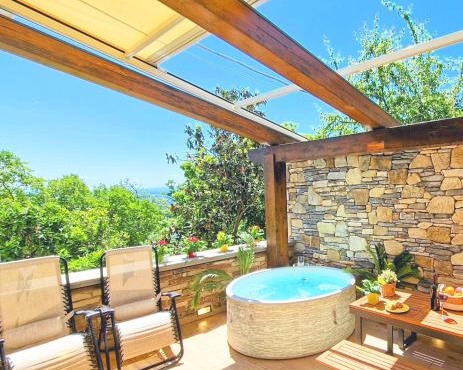 Casa Papalino, con Jacuzzi e vista sulle colline di Vinci