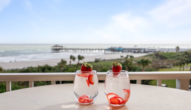 Cocoa Beach Towers - Oceanfront Resort with Heated Pool, Tennis Steps from the Pier