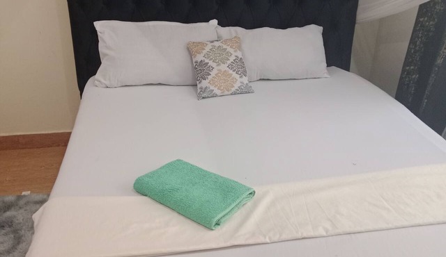 Cozy studio apartment in quaint Mtwapa with an AC and Swimming Pool