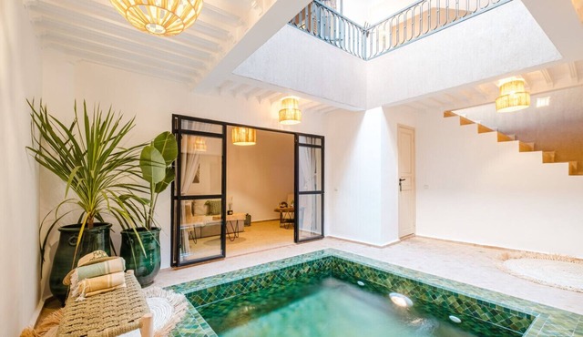Dar CHAMA –10min de Jama el Fna & Piscine Chauffée