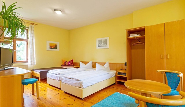 Double room with shared bathroom 2 - Jugendgästehaus