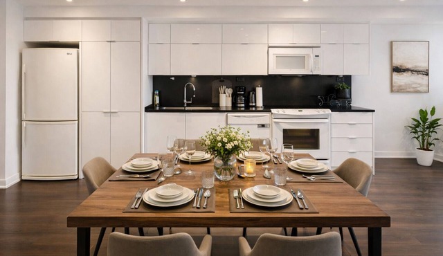 Downtown 2BR Oasis | Parking Included