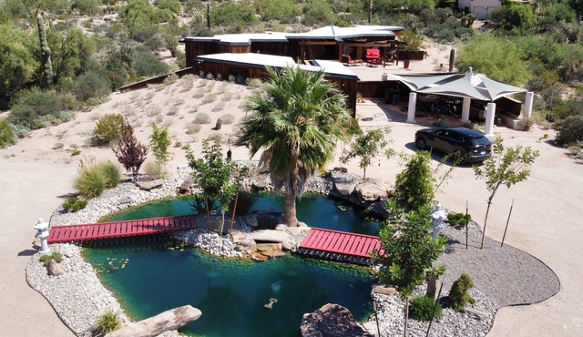 Family-Friendly Beautiful Private Wellness Retreat/Desert Oasis