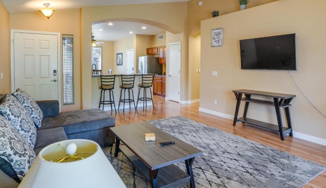 Fenced Backyard & Fire Pit: Bright Peoria Home!