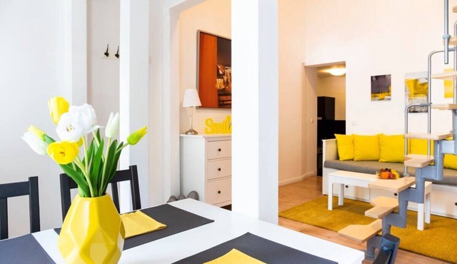 Geräumiges Studio im Loft-Stil Online Check-In