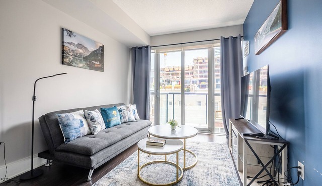 GLOBALSTAY. Beautiful 1 Bd+Den Condo In the Heart of Downtown