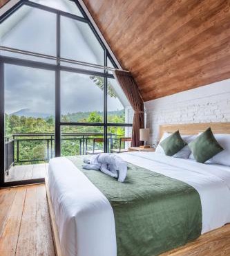 green slope villa glamping