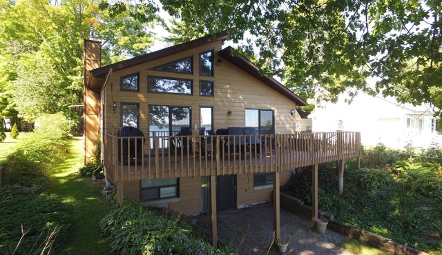 Hostaville is a Beautiful Waterfront Four Season Home in South Muskoka