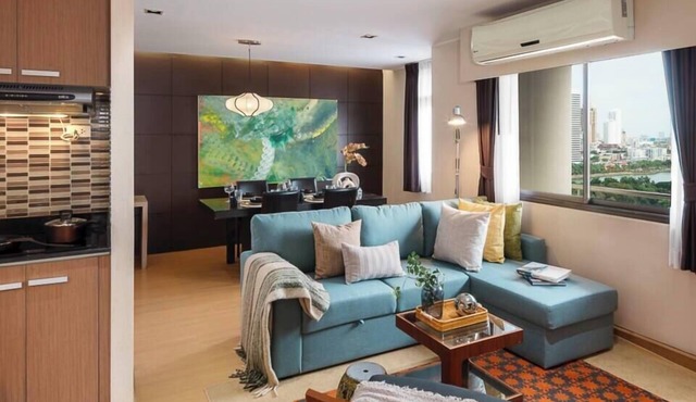 KingBed|BTS&Park»5min|ParkView|Gym|Washer|FastWiFi - Apartment