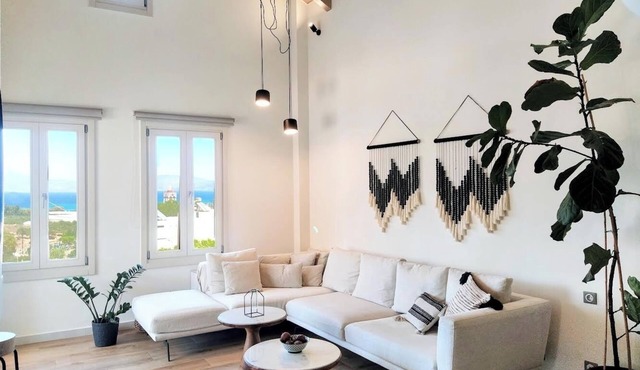 Luxury House W/sea View Next to Balos, Strong Wifi