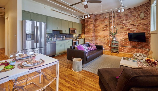 Luxury Loft in Downtown Asheville: chic, central, in the middle of all the fun!