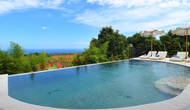 Luxury two-floor villa with inifinity pool