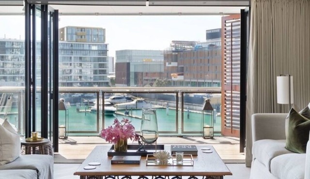 Luxury Waterfront Apartment available for executive or vacation rental.