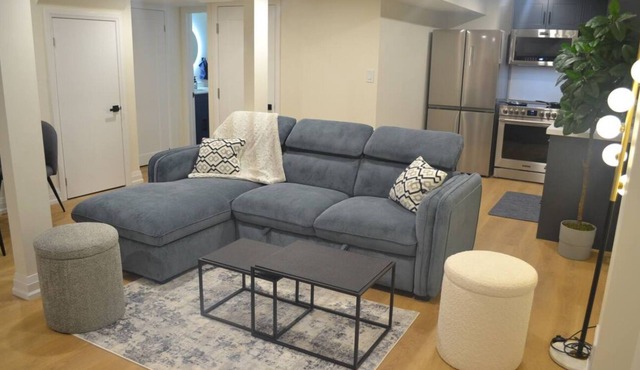 Modern 2-Bed Basement Retreat!