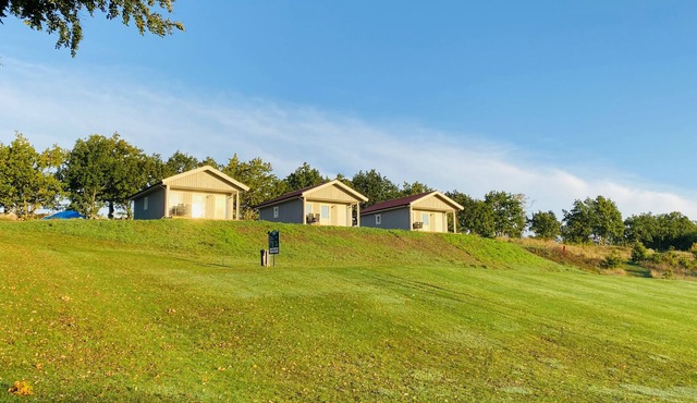 Near the Baltic Sea with a view over the golf course