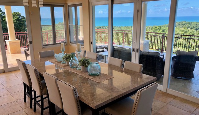 One of Puerto Rico’s Most Stunning 5 bedroom Oceanview Villas with Pool & Slide