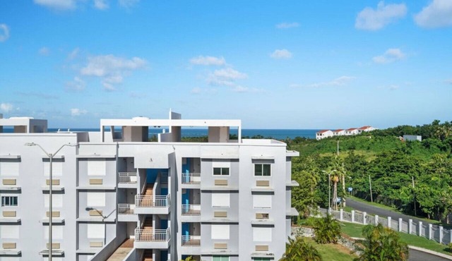 Partial Ocean View by El Yunque with pool A302